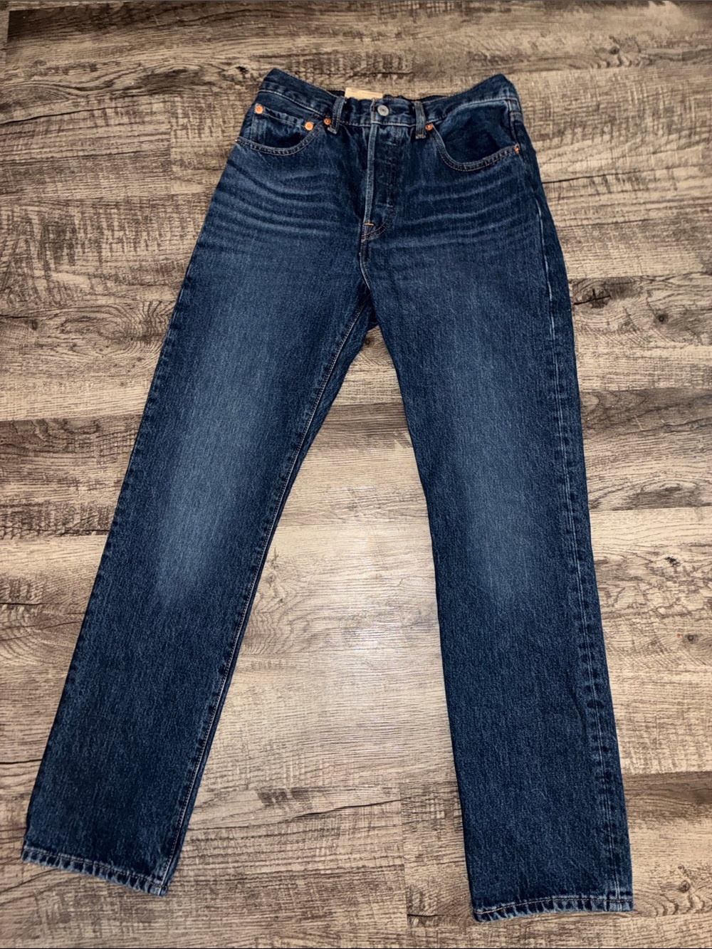 Levi’s 501 Jeans Women’s  Dark Blue Straight-Leg Jeans 26-30